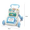 Baby Walker Multifonctionnel avec Tableau Magique et Piano
